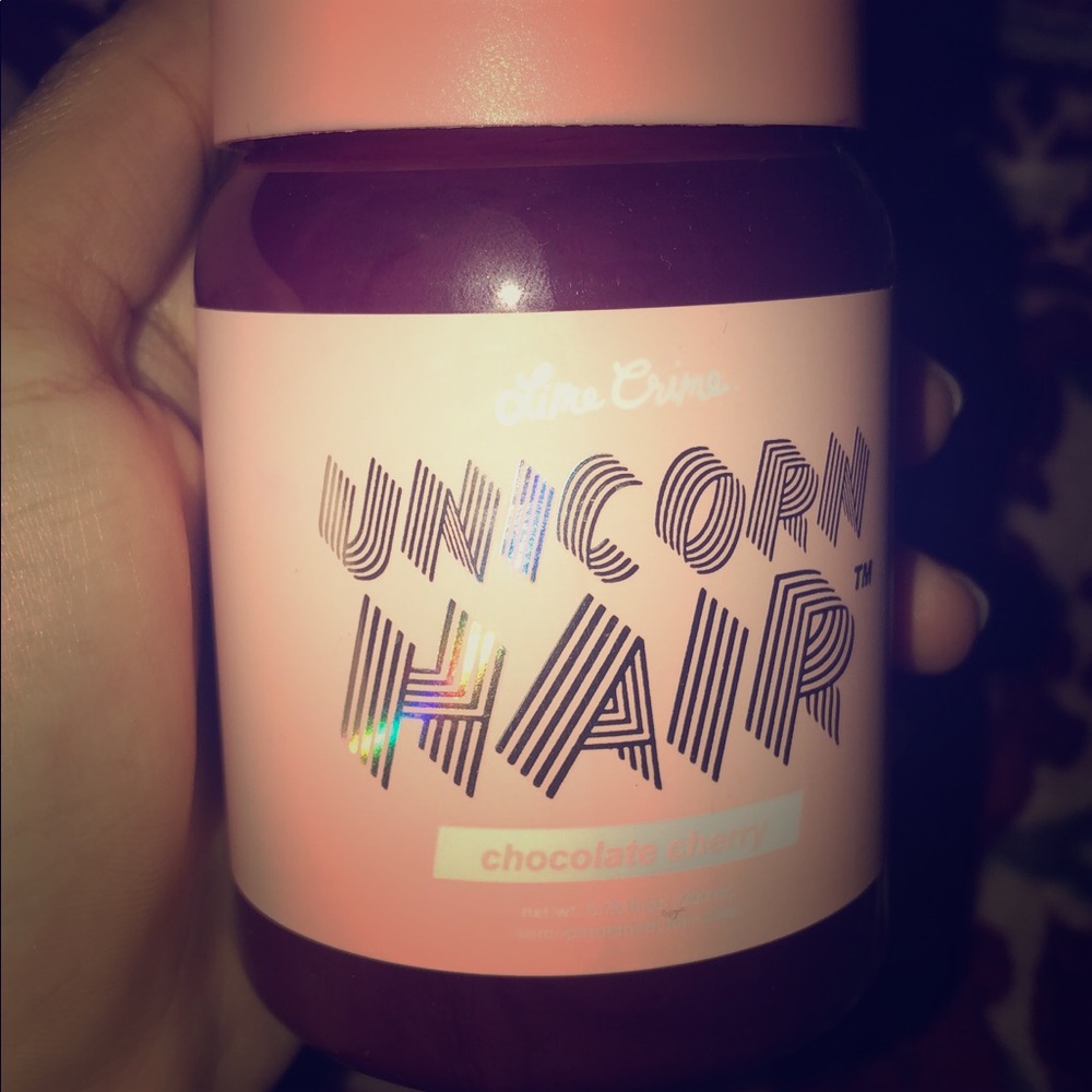 Chocolate cherry Hair dye